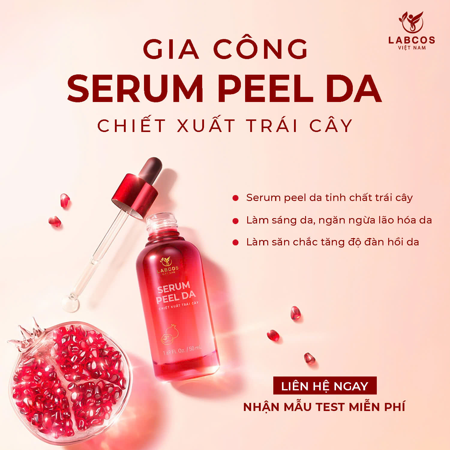 Gia Công Serum Peel Da Chiết Xuất Trái Cây – Xu Hướng Skincare Thế Hệ Mới