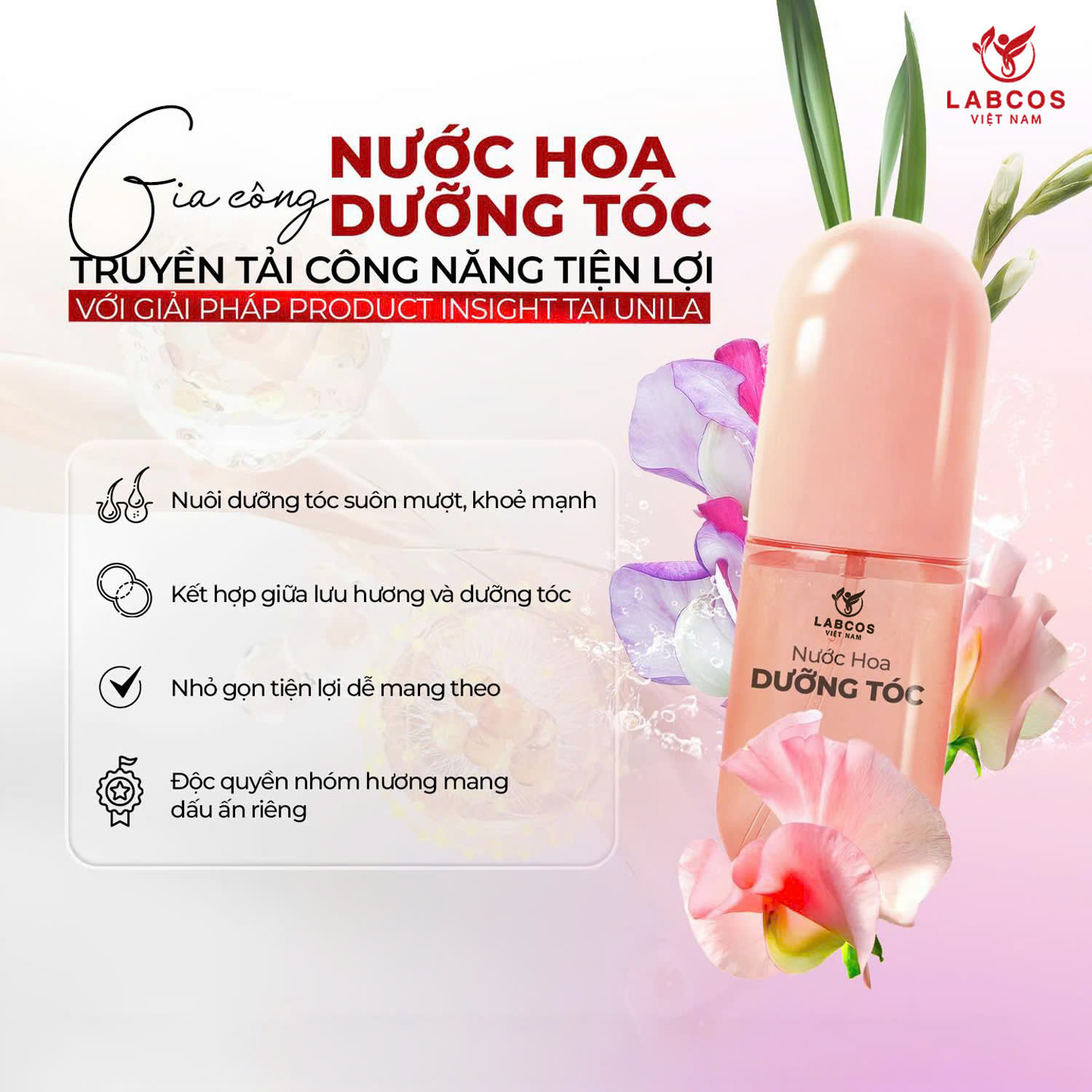 Nước Hoa Dưỡng Tóc