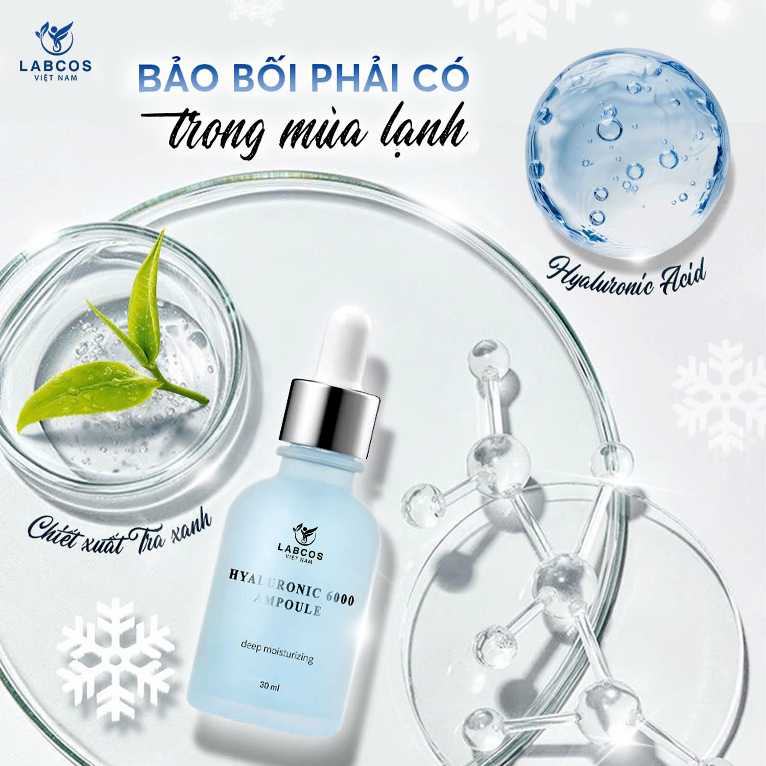 Serum cấp ẩm Hyaluronic Acid 6000
