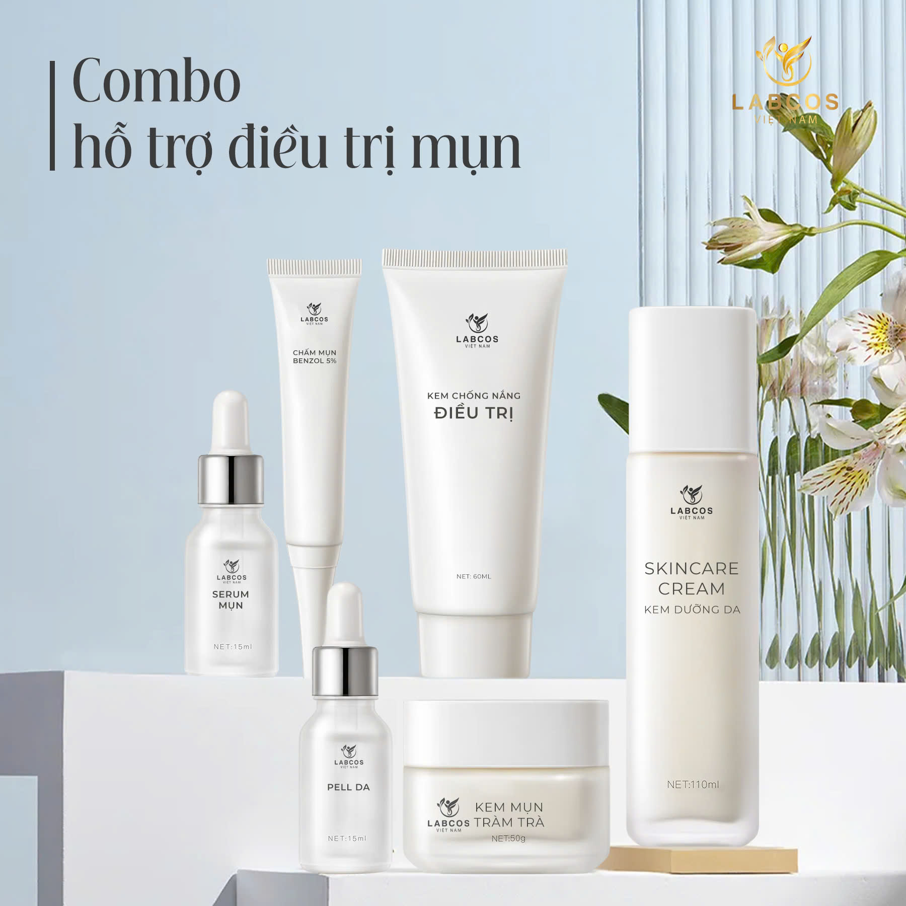 COMBO HỖ TRỢ ĐIỀU TRỊ MỤN