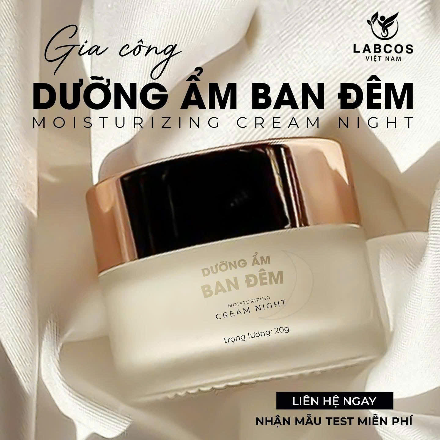 Kem Dưỡng Ẩm Ban Đêm Labcos Việt Nam - Bí quyết cho làn da căng mọng, tràn đầy sức sống