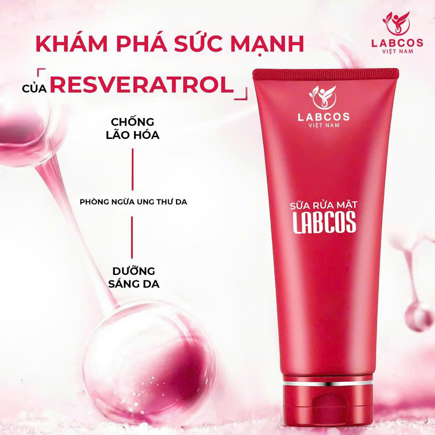  SỮA RỬA MẶT RESVERATROL